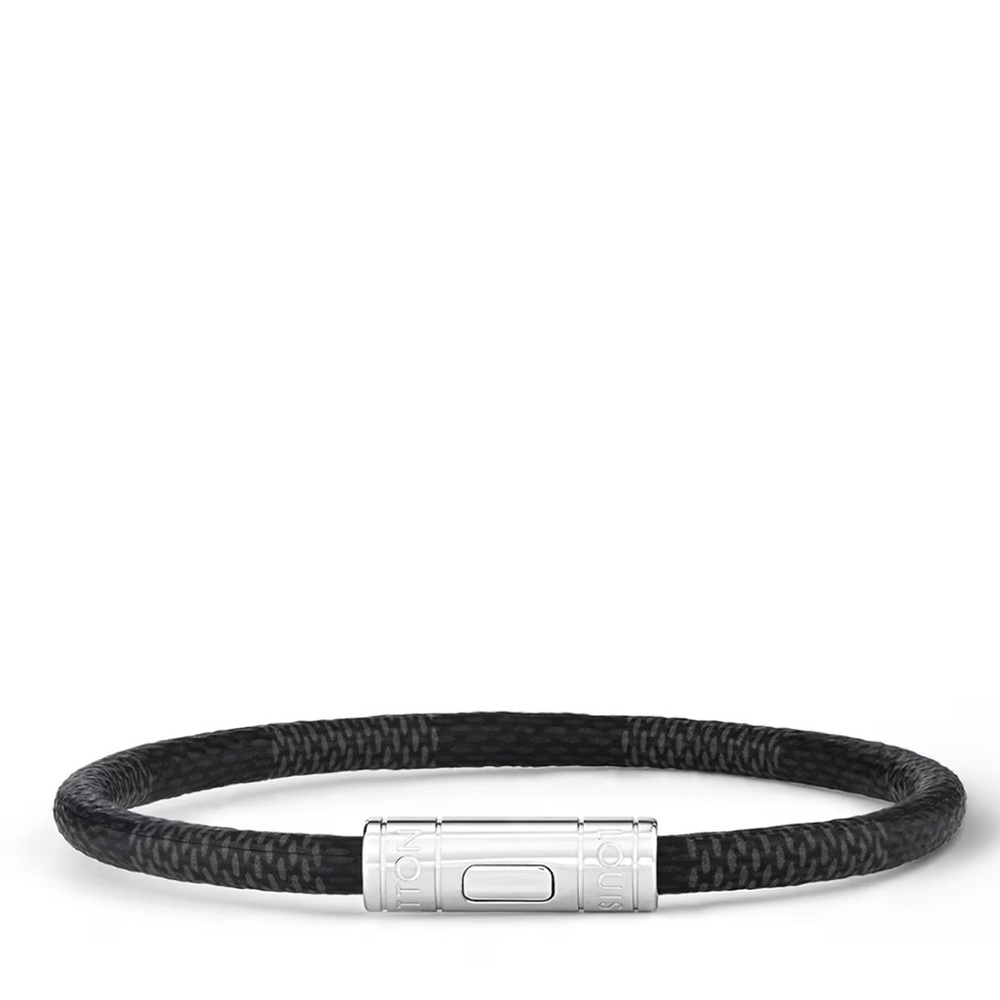 Louis Vuitton keep it bracelet with Silver Clasp size 19 - Picture 3 of 13